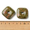 Natural Unakite Pendants GG-D003-B02-05-3