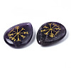 Natural Amethyst Pendants G-T122-72E-4