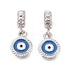 Alloy Enamel European Dangle Charms FIND-Q121-05P-1