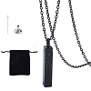 1Pc 304 Stainless Steel Tree of Life Cuboid Pendant Urn Ashes Necklaces NJEW-FH0001-35B-1