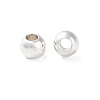 Rack Plating Brass Spacer Beads KKB-I709-03C-S-1