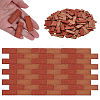 200Pcs 2 Colors Wood Mini Model DIY-PH0032-44-1