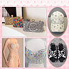 100Pcs 5 Colors Resin Sew On Rhinestones DIY-GA0007-24B-7