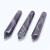 Natural Amethyst Pointed Beads G-E490-E21-1