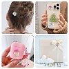 25Pcs 5 Colors Transparent Resin Fruit Decoden Cabochons RESI-CJ0004-16-7