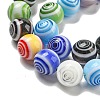 Handmade Lampwork Beads Strands LAMP-H001-02-3