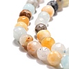 Natural Flower Amazonite Beads Strands LS-G-G545-06-6