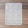 Twelve Constellations Round Pendants Silicone Molds LS-DIY-G073-01-3