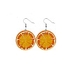 PU Leather Dangle Earrings PW-WGD51FB-06-1