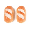 Opaque Resin Imitation Food Cabochons CRES-Q222-06B-1