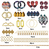 SUNNYCLUE DIY Resin Dangle Earring Making Kits FIND-SC0001-72-2