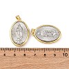 Brass Religion Pendants KK-K408-04G-4