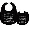 Washable Polyester Canvas Adult Bibs for Eating AJEW-WH0328-009-1