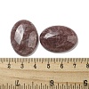 Natural Strawberry Quartz Cabochons G-C115-01B-18-3