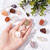 Fingerinspire 12Pcs Natural Gemstone Pendants FIND-FG0001-60-3