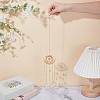 1Pc Glass Cone Hanging Suncatchers HJEW-AR0001-17-3