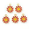 Alloy Enamel Charms ENAM-S121-049E-2