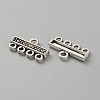 100Pcs Tibetan Style Alloy Chandelier Component Links FIND-WH0431-31I-2