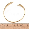 304 Stainless Steel Cuff Bangles for Women BJEW-Z173-01G-3