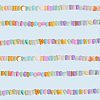 4 Strands Dyed Natural Freshwater Shell Beads Strands BSHE-SC0001-28-6