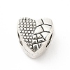 Tibetan Style Alloy European Beads PALLOY-P293-123AS-1