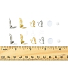 304 Stainless Steel Clip-on Earring Findings STAS-FS0001-59-5
