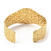 304 Stainless Steel Textured Wide Cuff Bangles BJEW-P302-10G-3