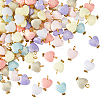 100Pcs Spray Painted Acrylic Pendants FIND-DC0006-51-1