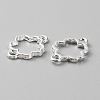 Zinc Alloy Open Back Bezel Connector Charms FIND-WH0139-69E-S-2