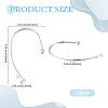 12Pcs Brass Ear Cuff Findings KK-ME0001-78-2