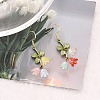 300Pcs 6-Petal Imitation Jelly Acrylic Bead Caps JACR-CJ0001-02-6