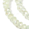 Baking Electroplate Glass Beads Strands LS-DGLA-A039-J2MM-B17-3