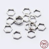 925 Sterling Silver Bead Frames STER-F036-12S-8.5x7.5-3