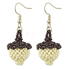 Glass Seed Beads Dangle Earrings EJEW-MZ00325-2