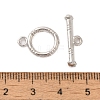 Alloy Toggle Clasps FIND-Z063-45P-3