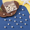 60Pcs Transparent Acrylic Beads OACR-TA0004-88D-5
