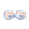 Opaque Cute Cartoon Resin Cabochons LS-CRES-O006-06F-1