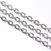 Nickel Free Iron Textured Cable Chains CHT104Y-N-1