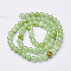 Natural Flower Jade Beads Strands GSR8mmC193-5