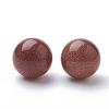 Synthetic Goldstone Beads G-S289-09-10mm-2