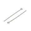 304 Stainless Steel Eye Pins STAS-K293-13P-0.6x40mm-2