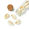 6Pcs 3 Sets 3 Styles Transparent Glass Wishing Bottle Decoration AJEW-CN0004-05-7