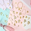 5Pcs Brass Enamel Connector Charms KK-SZ0002-70A-7