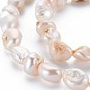 Natural Keshi Pearl Beads Strands PEAR-S021-082A-01-4