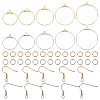 Unicraftale DIY Wire Wrap Ring Dangle Earring Making Kit DIY-UN0003-65-1