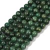 Natural African Jade Beads Strands G-K091-6mm-2