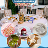 Pearlized Plastic Shell Shaped Jewelry Storage Boxes AJEW-WH0695-138B-01-5