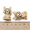 Food Grade Eco-Friendly Silicone Focal Beads SL-CBAECCD-01B-3