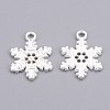 Tibetan Style Alloy Snowflake Pendants LS-TIBEP-EA115Y-S-FF-2