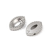 304 Stainless Steel Rhinestone Cabochon Settings STAS-G356-04P-02-2